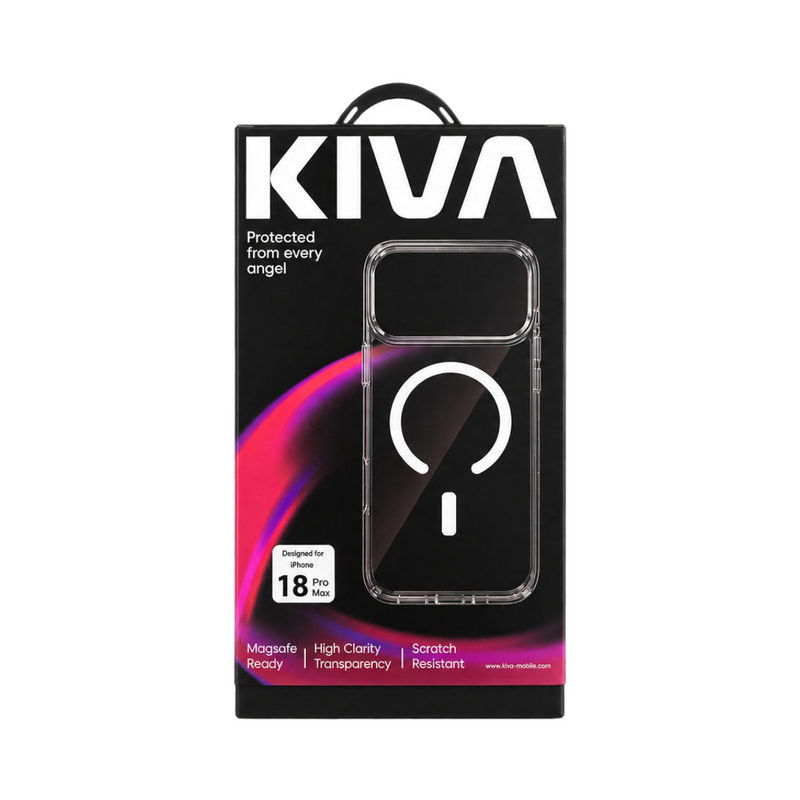 KIVA Case 17/18 Pro Max MagSafe Clear