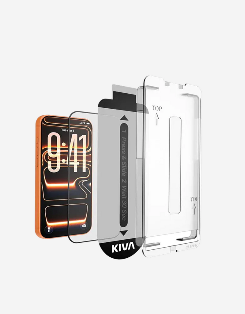 KIVA Anti-Fingerprint Screen Protector for iPhone