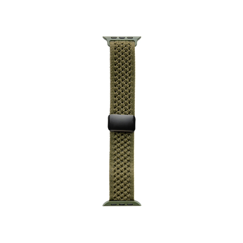 KIVA Core Fabric Apple Watch Strap Dark Green